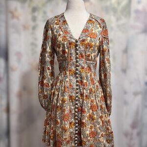 Zimmerman Andie Floral Dress Zim Size 3 (US Size 10-12)